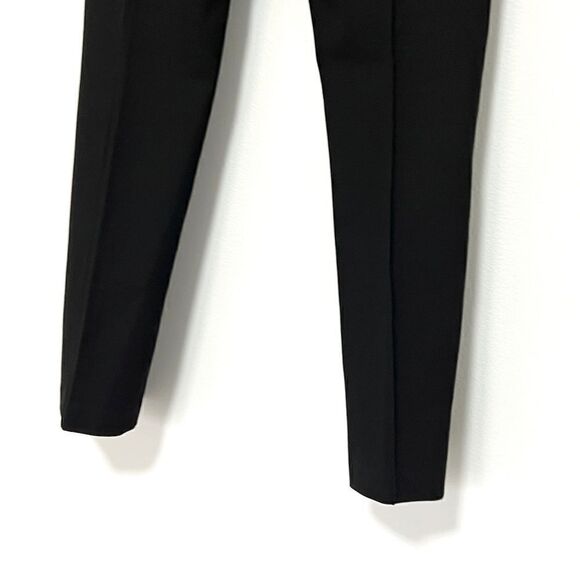 Rag & Bone Polly black side zip ankle pants size 4 Pin-tucked Center Seams - Picture 16 of 16